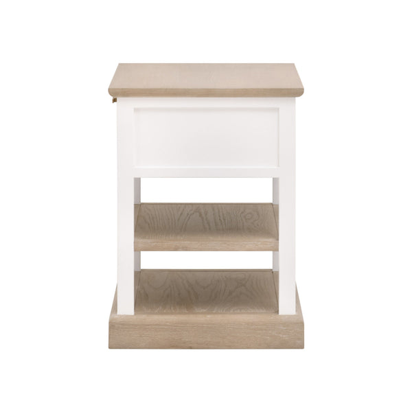 Essentials For Living Weave 1-Drawer Side Table