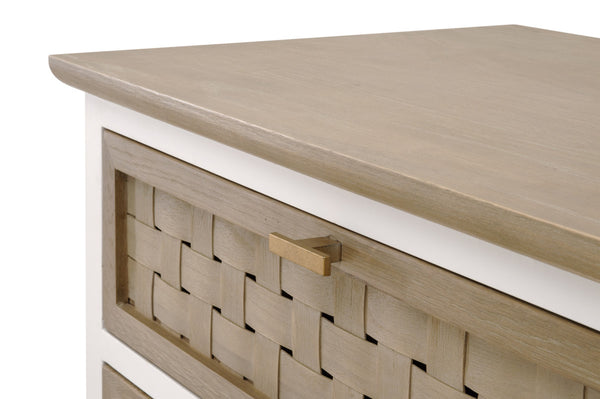 Essentials For Living Weave Entry Cabinet