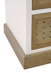 Essentials For Living Weave Entry Cabinet