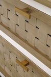 Essentials For Living Weave Entry Cabinet