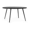 Mater Accent Dining Table Large Oak - Black 