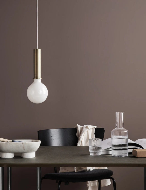 Ferm Living Ripple Carafe Glass 