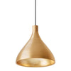 Pablo Swell Single Pendant - Medium Brass / Brass 
