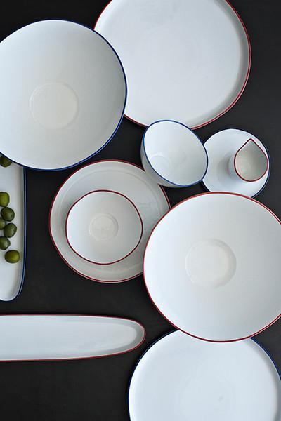 Canvas Home Abbesses Large Bowl - Set of 2 Blue 