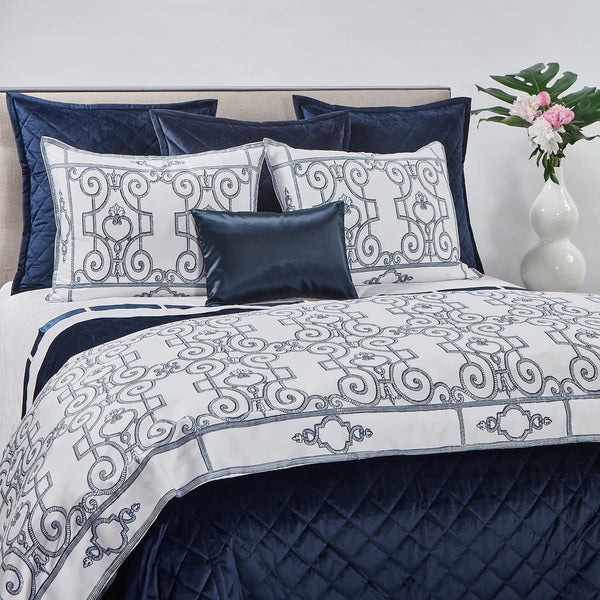 Ann Gish Velvet Coverlet Set