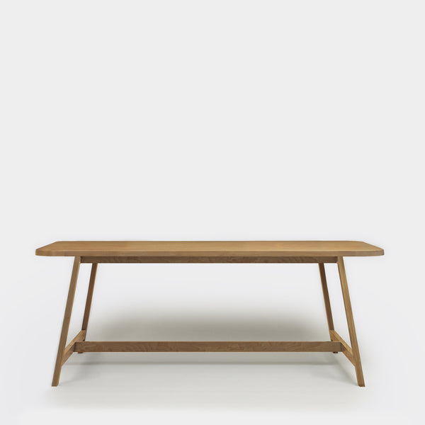 Another Country Dining Table Three Oak 63" W x 35.48" D x 28.38" H 