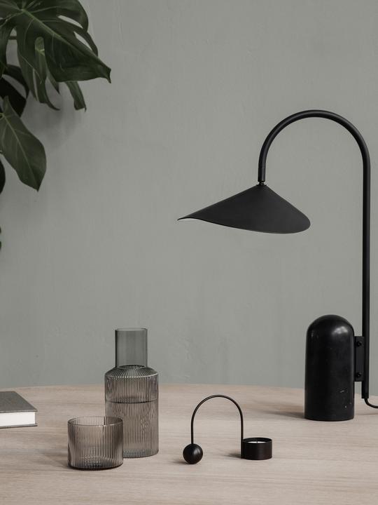 Ferm Living Ripple Carafe Set Glass 