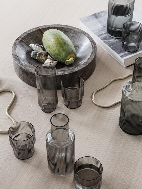 Ferm Living Ripple Glass Long Glass 