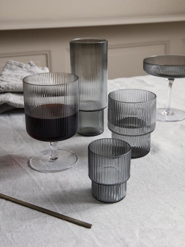 Ferm Living Ripple Glass Long Glass 