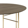Ferm Living Mingle Table Top Round - 130cm Dark Stained Oak Veneer 