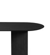 Ferm Living Mingle Table Top - Oval 220cm Black Veneer 