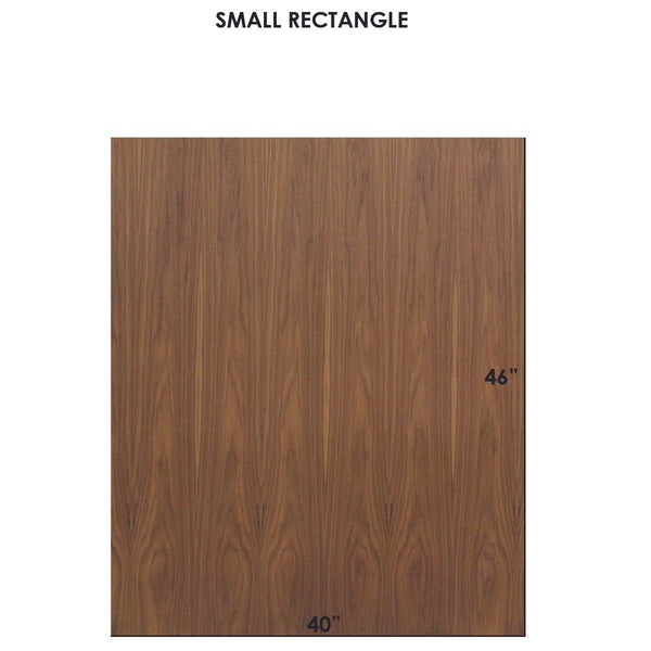 Tronk Clarke Dining Table - Rectangular Small Walnut Black
