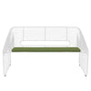 BEND Sunbrella Love Seat Pad Sunbrella Palm 