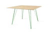 Tronk Williams Dining Table - Square Large Maple Green