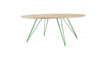 Tronk Williams Coffee Table - Oval Small Maple Green