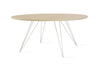 Tronk Williams Coffee Table - Circular Small Maple White