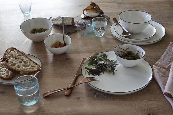 Canvas Home Abbesses Small Plate - Set of 4 Blue 
