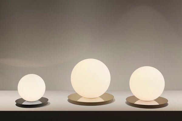 Pablo Bola Sphere Table Lamp Brass Medium 