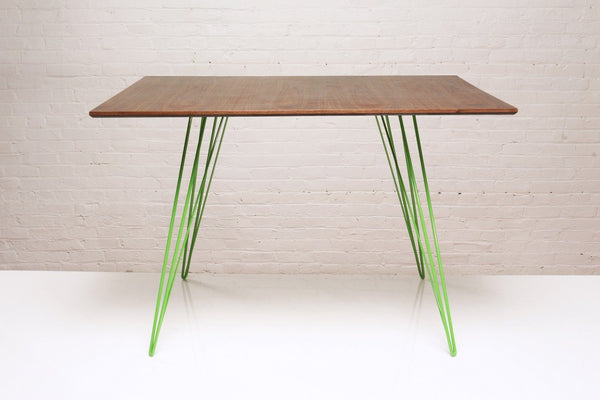 Tronk Williams Dining Table - Rectangular Small Maple Blood Red