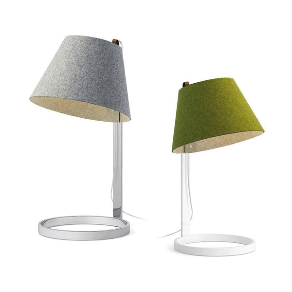 Pablo Lana Mini Table Lamp White Stone/Grey 