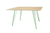 Tronk Williams Dining Table - Rectangular Large Maple Green