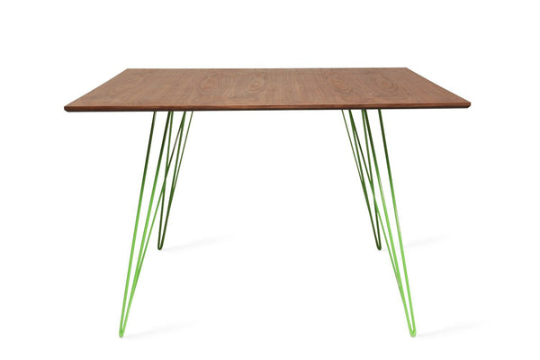 Tronk Williams Dining Table - Square Small Maple Blood Red