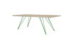 Tronk Williams Coffee Table - Rectangular Thin Maple Green