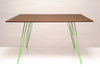 Tronk Williams Dining Table - Rectangular Large Walnut Green
