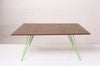 Tronk Williams Coffee Table - Square Large Walnut Green