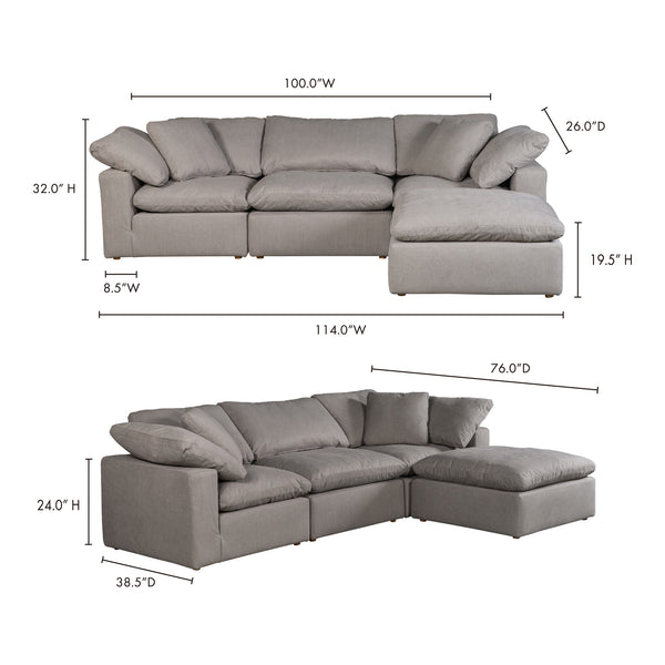 Moe's Terra Condo Lounge Modular Sectional