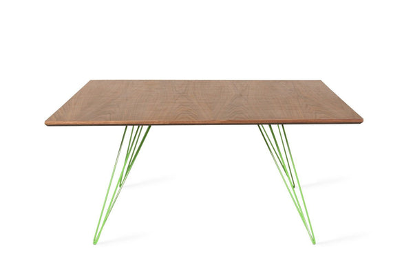 Tronk Williams Coffee Table - Square Small Maple Blood Red