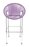 Innit Puerto Counter Height Stool - Chrome Frame
