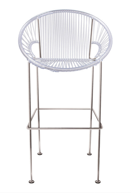 Innit Puerto Counter Height Stool - Chrome Frame