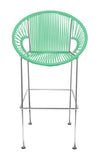 Innit Puerto Counter Height Stool - Chrome Frame