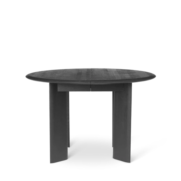 Ferm Living Bevel Table - Round Round Ø117 Black Oiled 