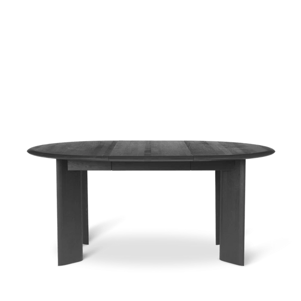 Ferm Living Bevel Table Extendable x 1 Extendable x 1 Black Oiled 