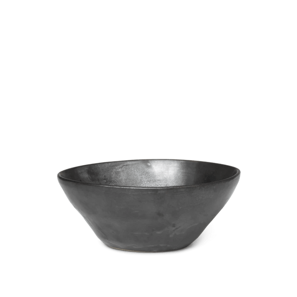Ferm Living Flow Bowl - Medium Black 