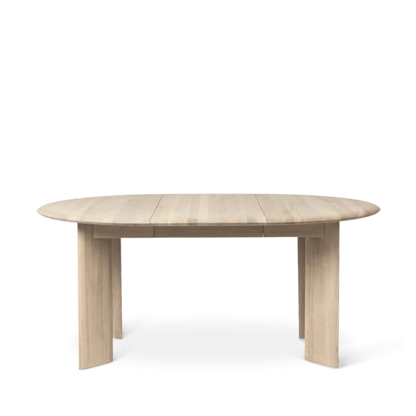 Ferm Living Bevel Table Extendable x 1 Extendable x 1 Black Oiled 