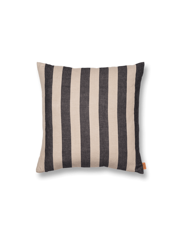 Ferm Living Grand Cushion - Sand & Black