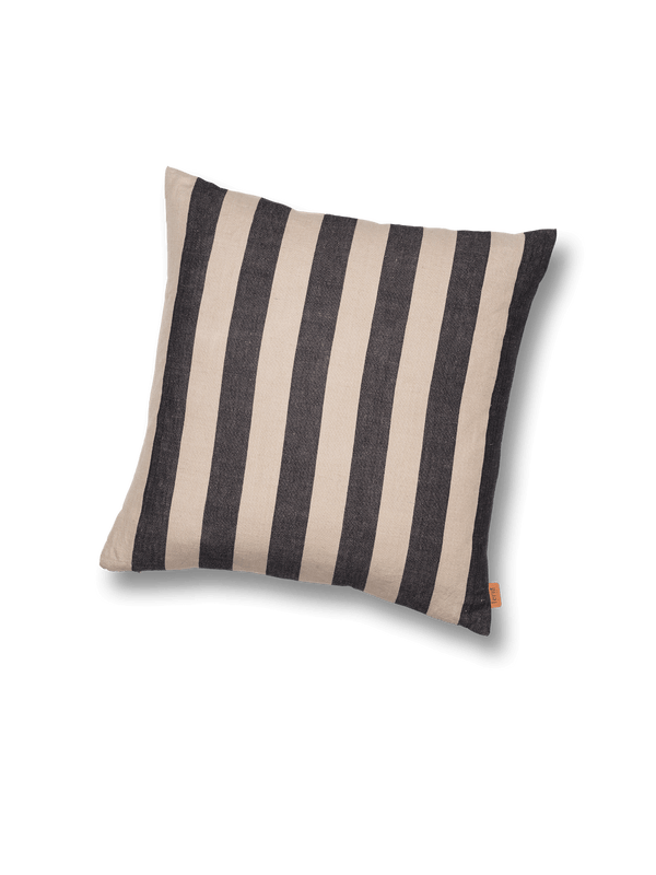 Ferm Living Grand Cushion - Sand & Black