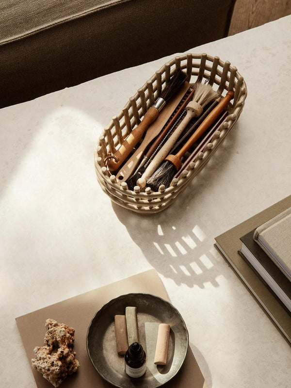 Ferm Living Ceramic Basket - Oval