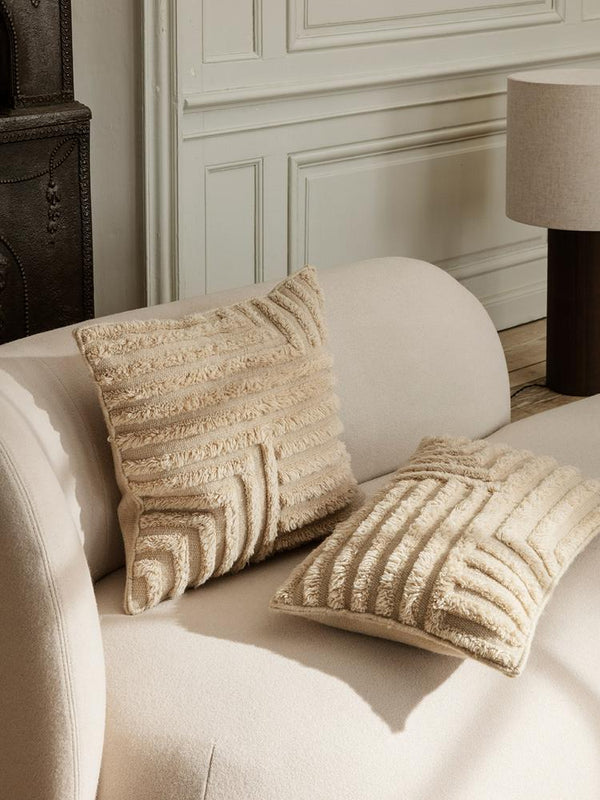 Ferm Living Crease Wool Cushion - Rectangle