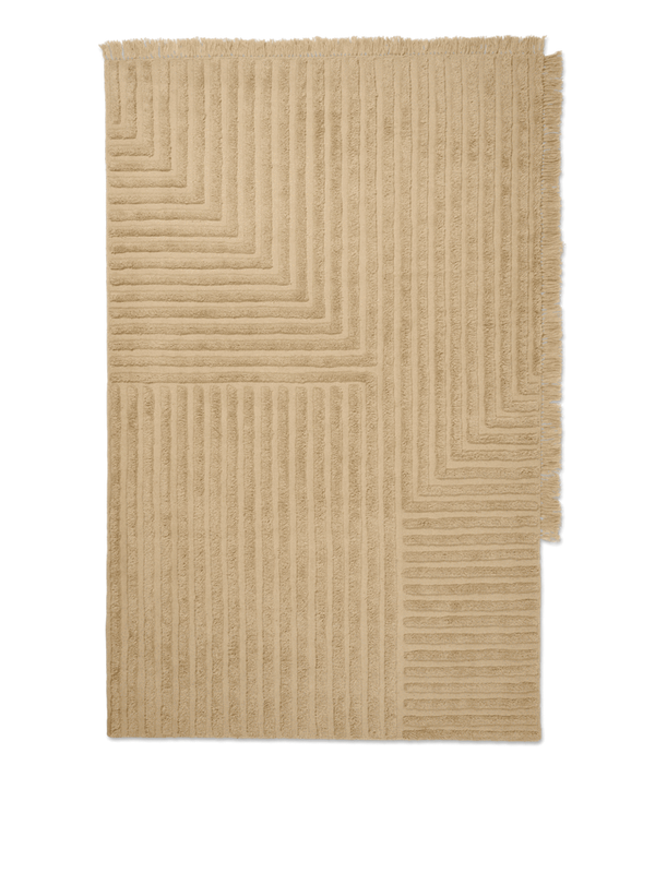 Ferm Living Crease Wool Rug