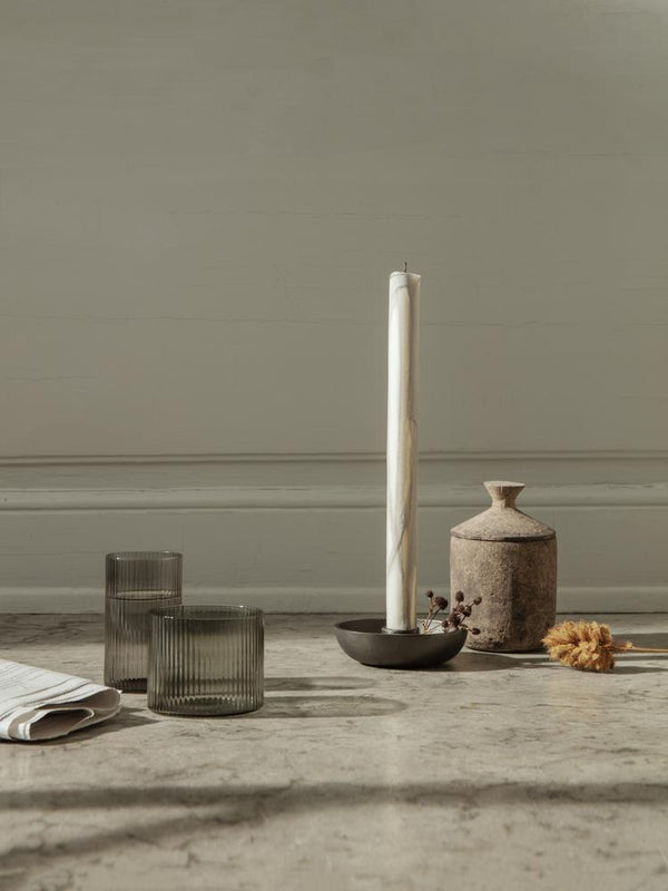 Ferm Living Ripple Low Glasses - Set of 4
