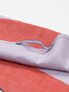 Ferm Living Hale Tea Towel -  Red & Lilac