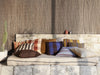 Ferm Living Grand Cushion - Oyster, Lemon & Bright Blue