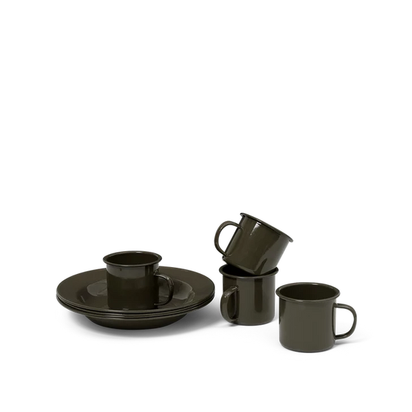 Ferm Living Yard Picnic Dishware - Set of 8