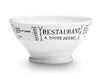 Pillivuyt Brasserie Cafe au Lait Bowl - Set of 4