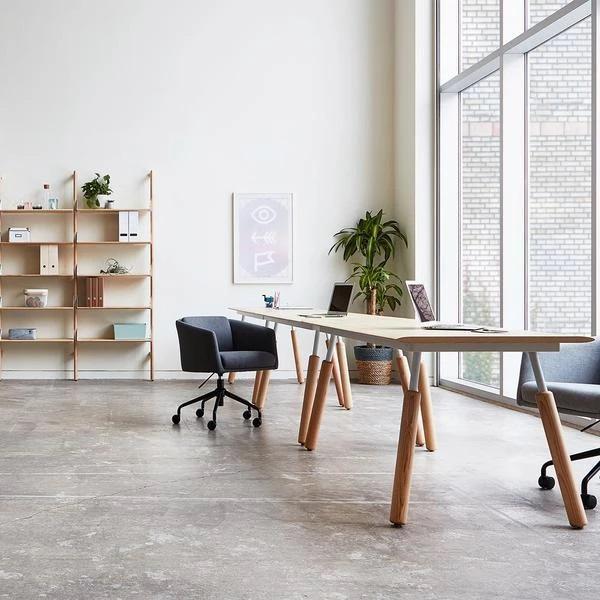 GUS Radius Task Chair Stockholm Camel 