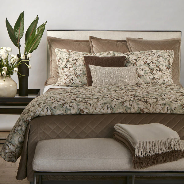 Ann Gish Velvet Coverlet Set